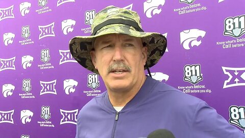 Kansas State Football | Courtey Messingham Press Conference | August 15, 2019
