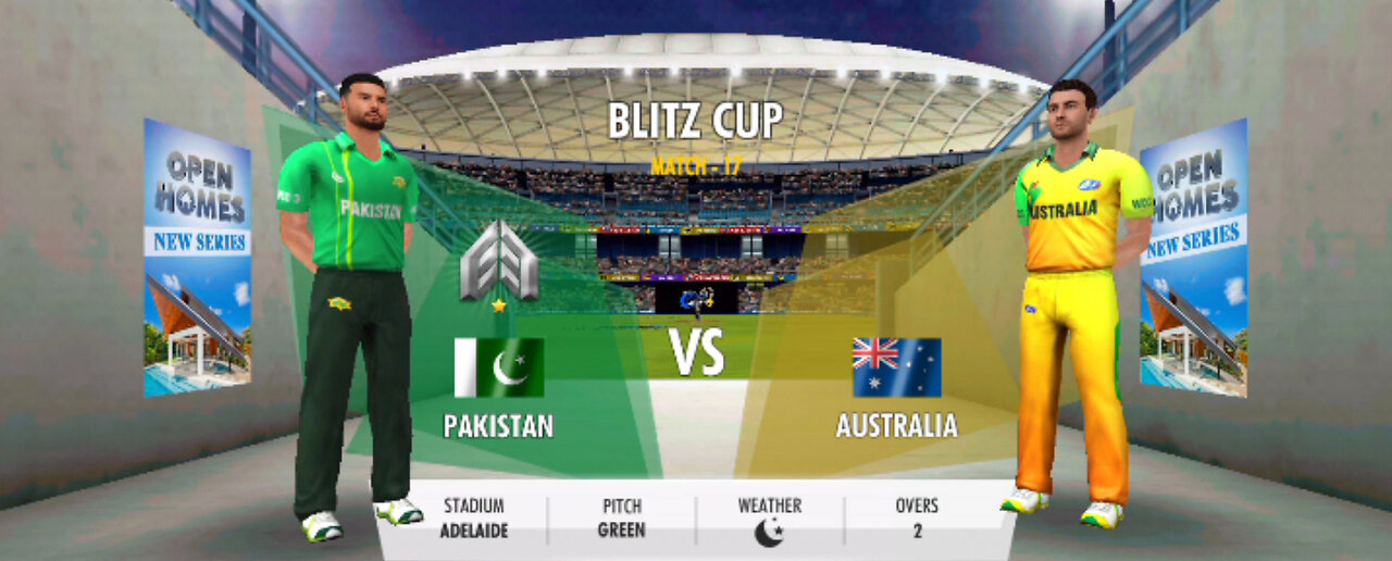 Blitz Tournament Final Match Pakistan VS Australia wcc3 game play