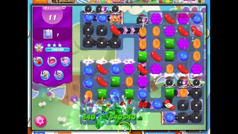 Candy Crush Level 3302 Talkthrough, 33 Moves 0 Boosters