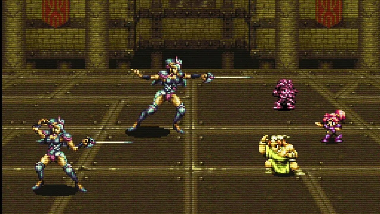 Treasure of the Rudras (SNES) SION Gameplay #04 Amatistas [Coliseum 2nd Battle]