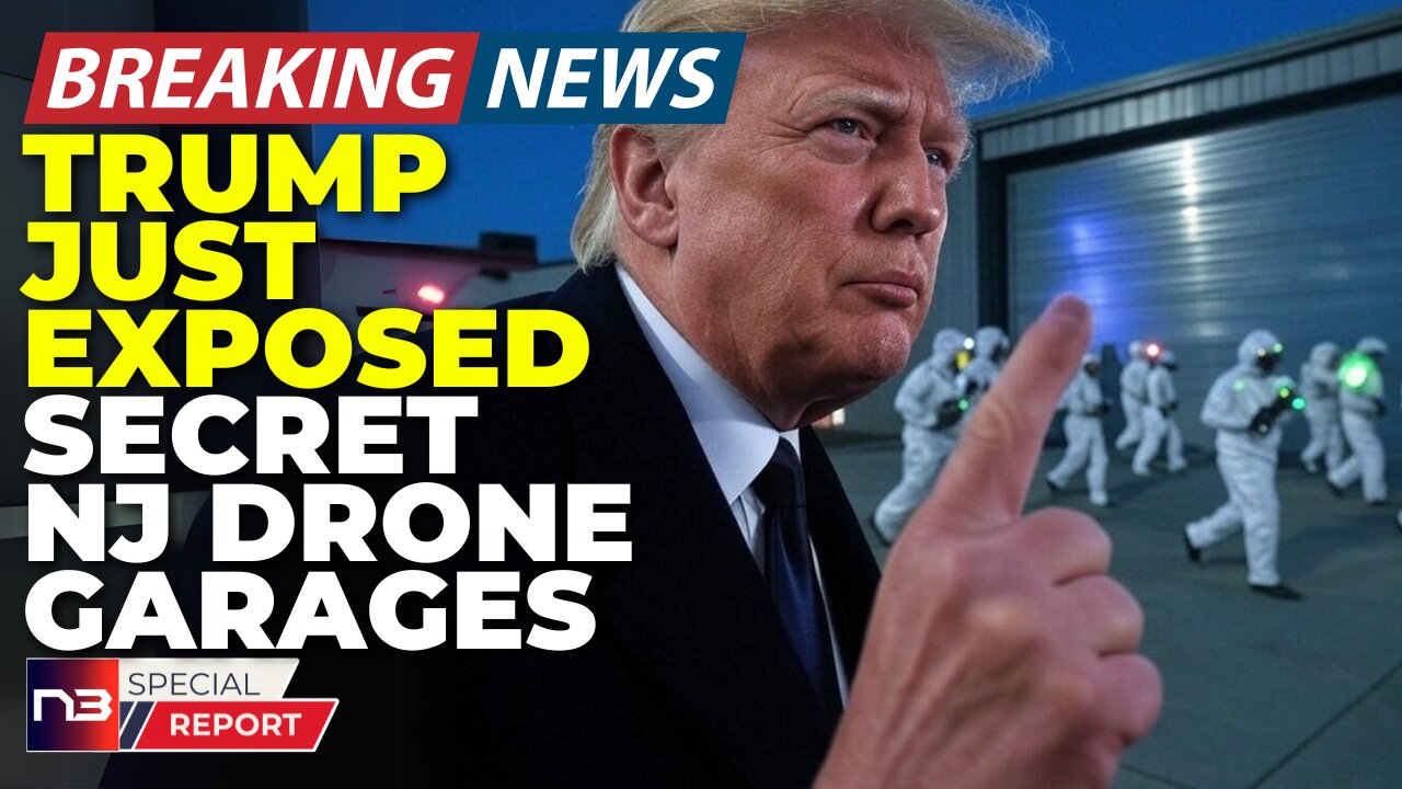 🚨BREAKING: Trump Just Exposed Secret NJ Drone Garages Now Everyone is Downloading Radiation Apps!