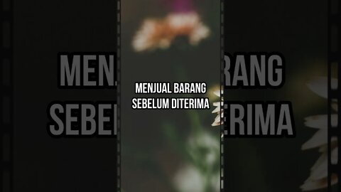 Batal menjual barang sebelum diterima