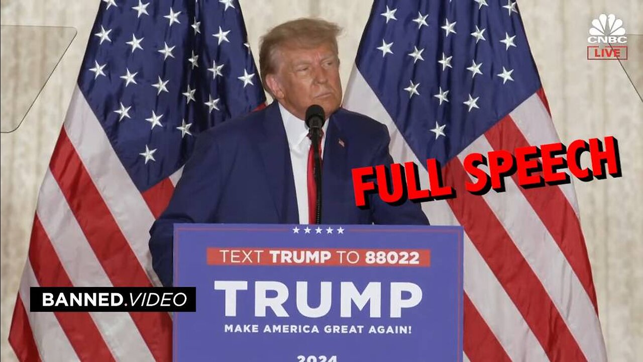 Trump Eviscerates Biden, Hillary and Corrupt DOJ: Post Arraignment Speech