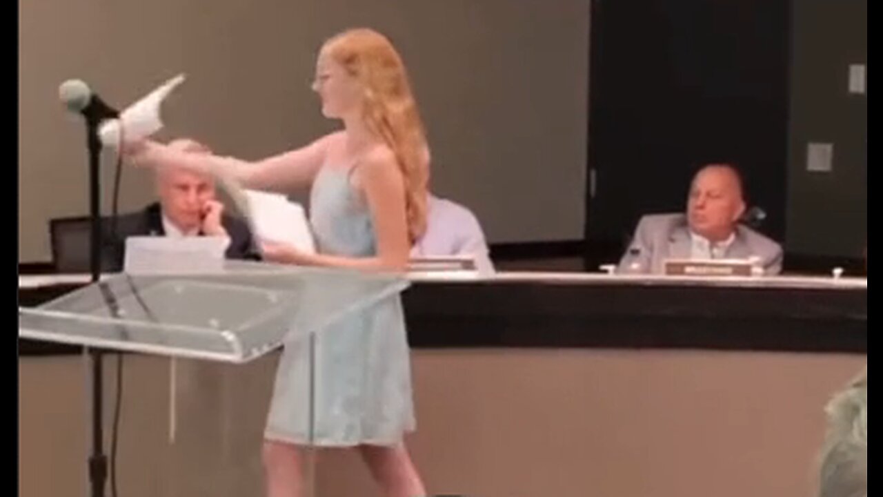 A 14-year-old girl humiliates her woke school board - HaloRock