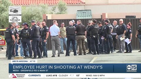 Wendy's worker shot in Mesa, suspects outstanding