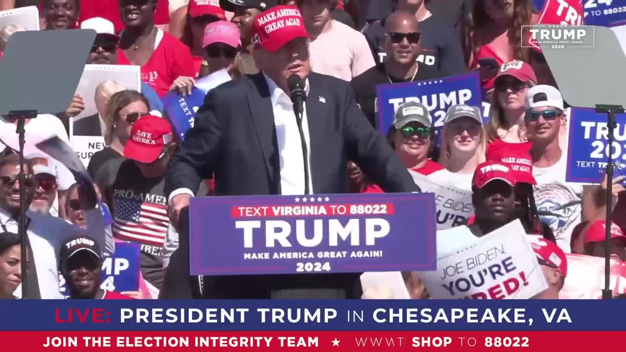 Trump: Joe Biden on Stage Last Night Was the Same Joe Biden Who Gave Us Open Borders, Afghanistan, International Humiliation