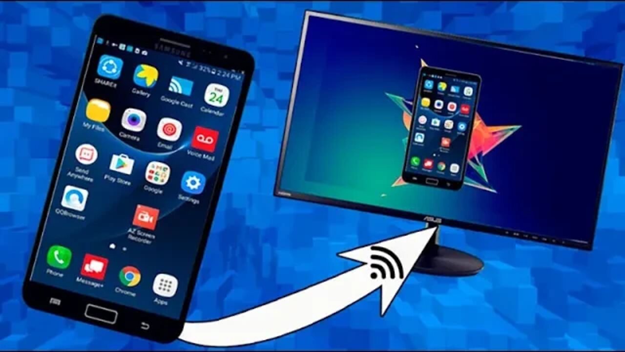 Espelhar tela do celular no pc