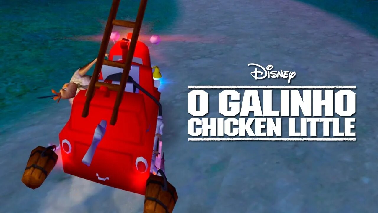 O GALINHO CHICKEN LITTLE (PS2) #12 - Canhão Caótico & Bombeiradas (Dublado em PT-BR)