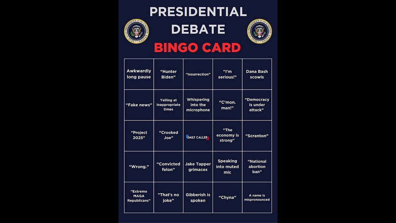 #886 DEBATE BINGO LIVE FROM THE PROC 06.27.24