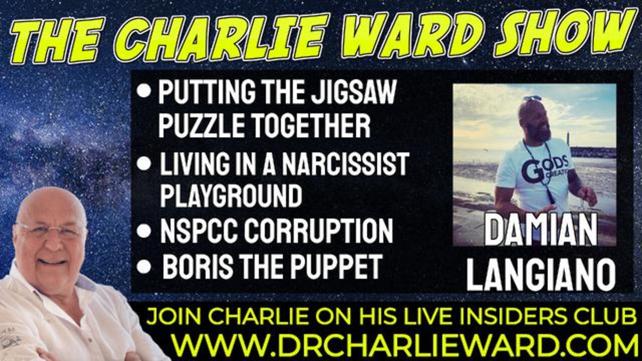 CHARLIE WARD 1/5/2022 : LIVING IN A NARCISSIST PLAYGROUND, NSPCC CORRUPTION WITH DAMIAN LANGIANO