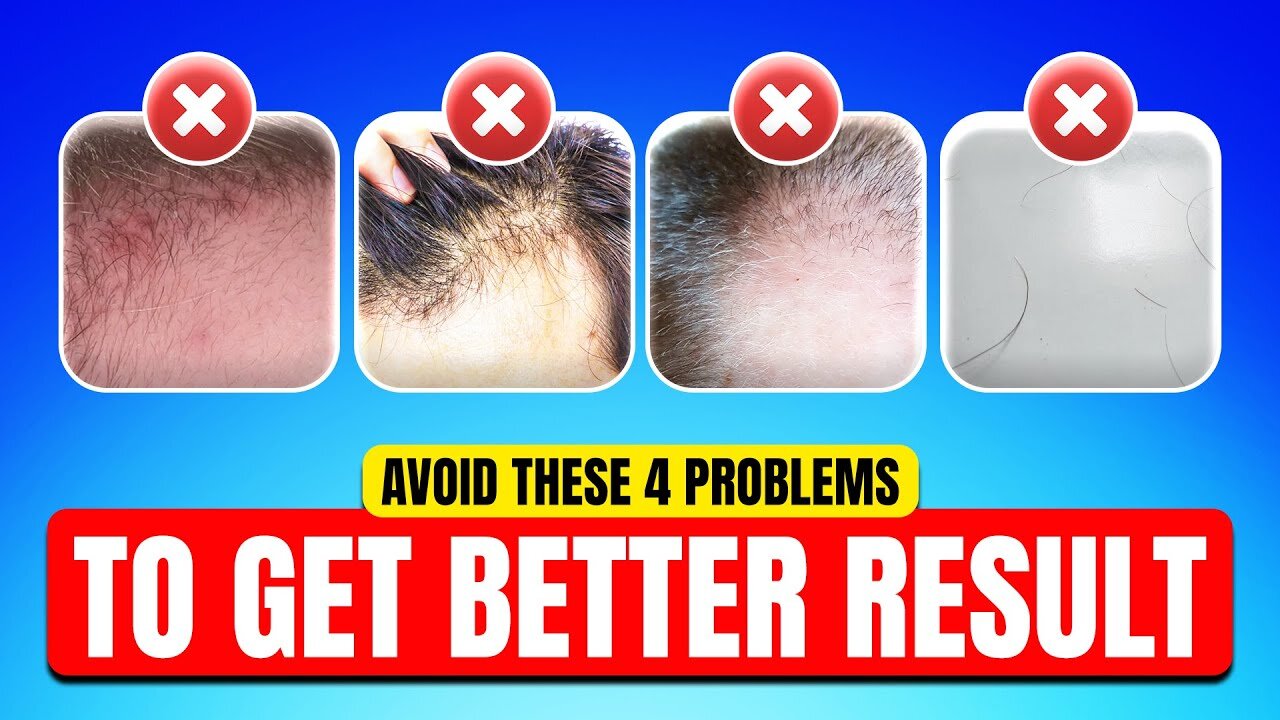 This is why you Fail to regrow hair with Minoxidil - 4 mistakes