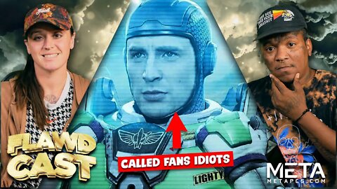 Chris Evans says parents who CRITICIZE Disney's 'Lightyear' are IDIOTS!