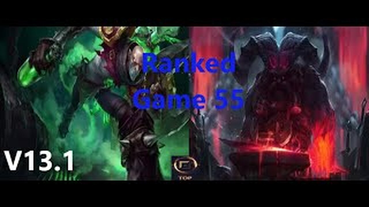 Ranked Game 55 Singed Vs Ornn Top League Of Legends V13.1