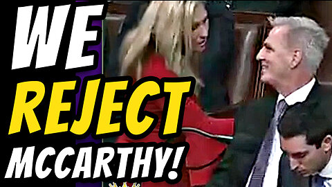 THE PEOPLE REJECT MCCARTHY FOR ANYTHING!