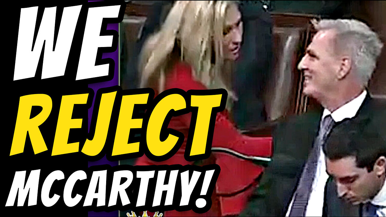 THE PEOPLE REJECT MCCARTHY FOR ANYTHING!