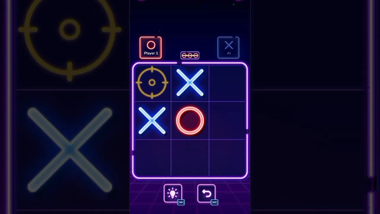 Tic tac toe - zero kata #shorts #gaming #tictac #challenge #games #gameplay #captaindictatorgamin