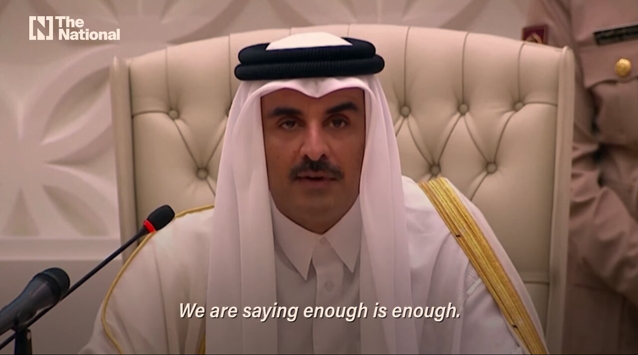 'Enough is enough': Qatari emir says Israel should not be given ‘free licence to kill’ in Gaza