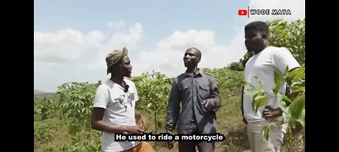 A man eating Village in Uganda