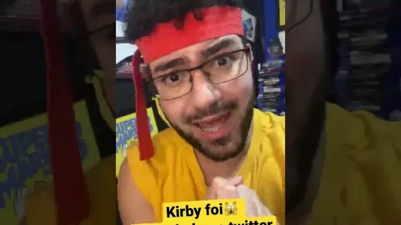 Rk play reage ao Kirby foi cancelado no twitter🙀