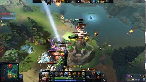 (Highlight) (Dota 2) Aquele jogo que da uma complicada, mas estou de techies (Techies)
