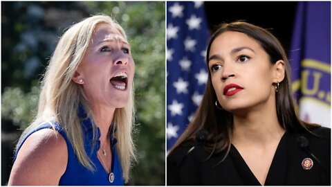 Marjorie Taylor Greene Attacks AOC Over $40 Billion Ukraine Package Vote