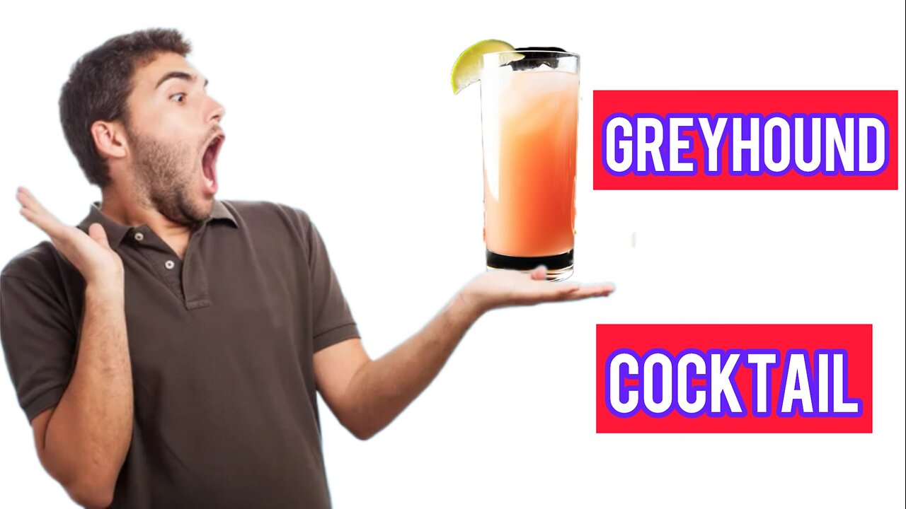 How to make a greyhound cocktail 🍹