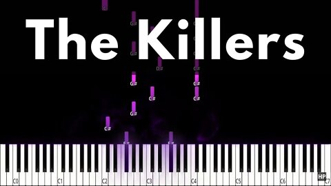 Mr Brightside The Killers Tutorial Piano Solo