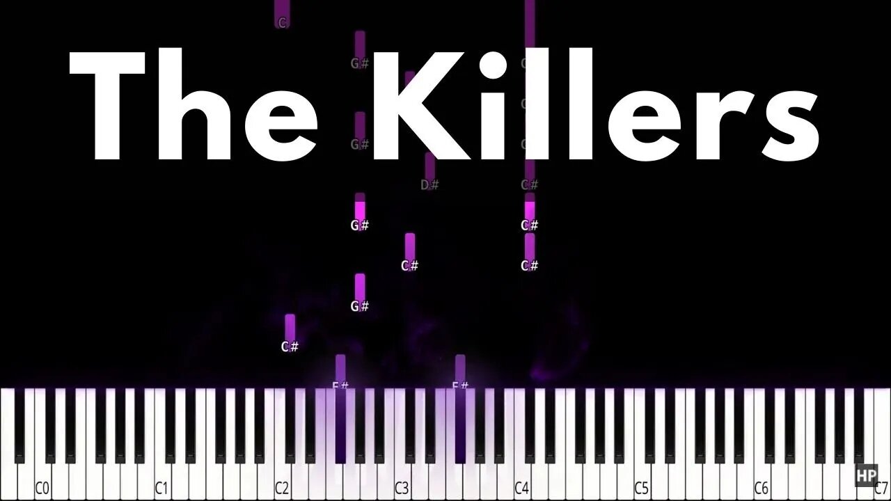 Mr Brightside The Killers Tutorial Piano Solo