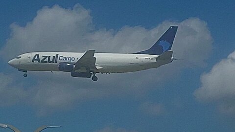 Boeing 737-300F PR-AJZ coming from Campinas to Manaus