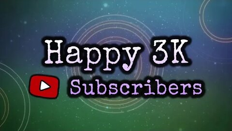 GIVEAWAY ALERT! Happy 3K YouTube Subscribers!!!