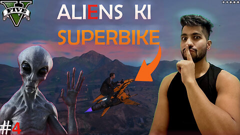 STEALING 1MILLION ALIEN SUPERBIKE | #gtav | #4