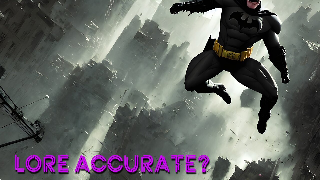 Lore accurate Batman skills? - Batman: Arkham Origins | VoidNeon Live
