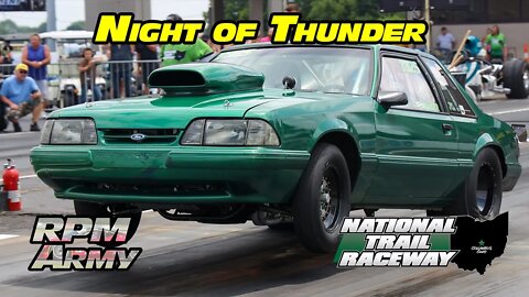 Bracket Racing Night of Thunder at National Trail Raceway