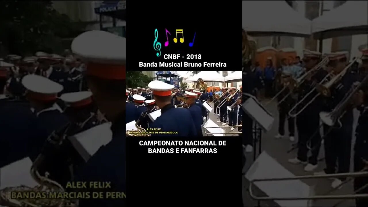 CNBF - 2018 - Banda Musical Bruno Ferreira - #shorts