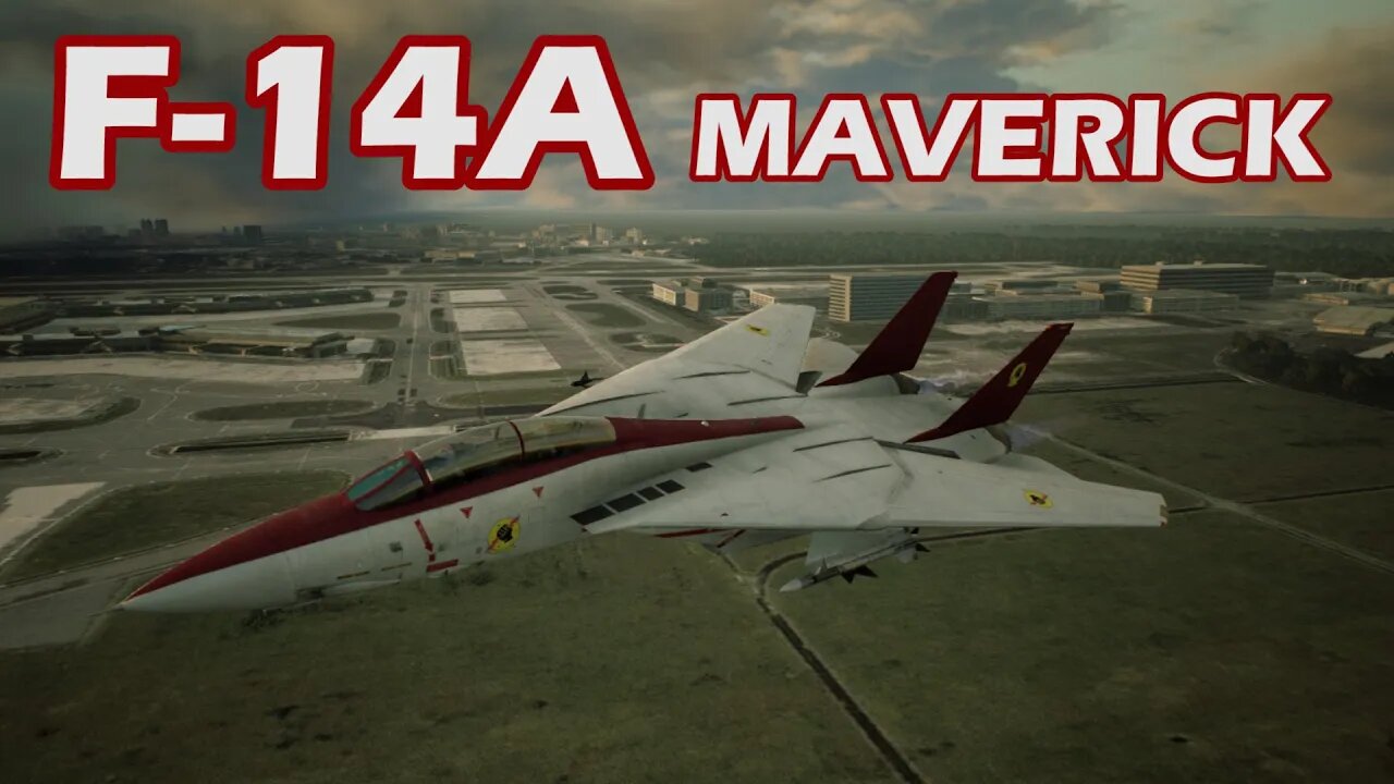 F-14A Maverick -TOP GUN DLC- HOTAS 4 Test Flight | Rescue