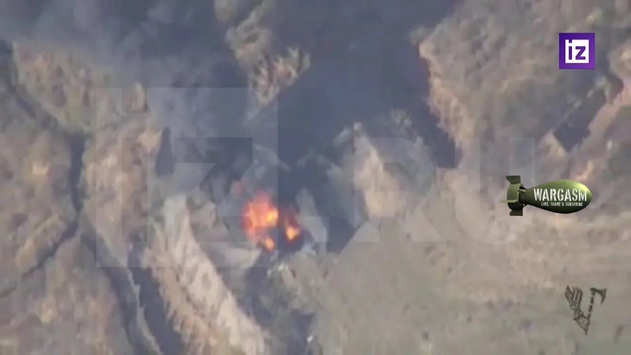 PRV-16 radar system hit using Russian Lancet kamikaze drone