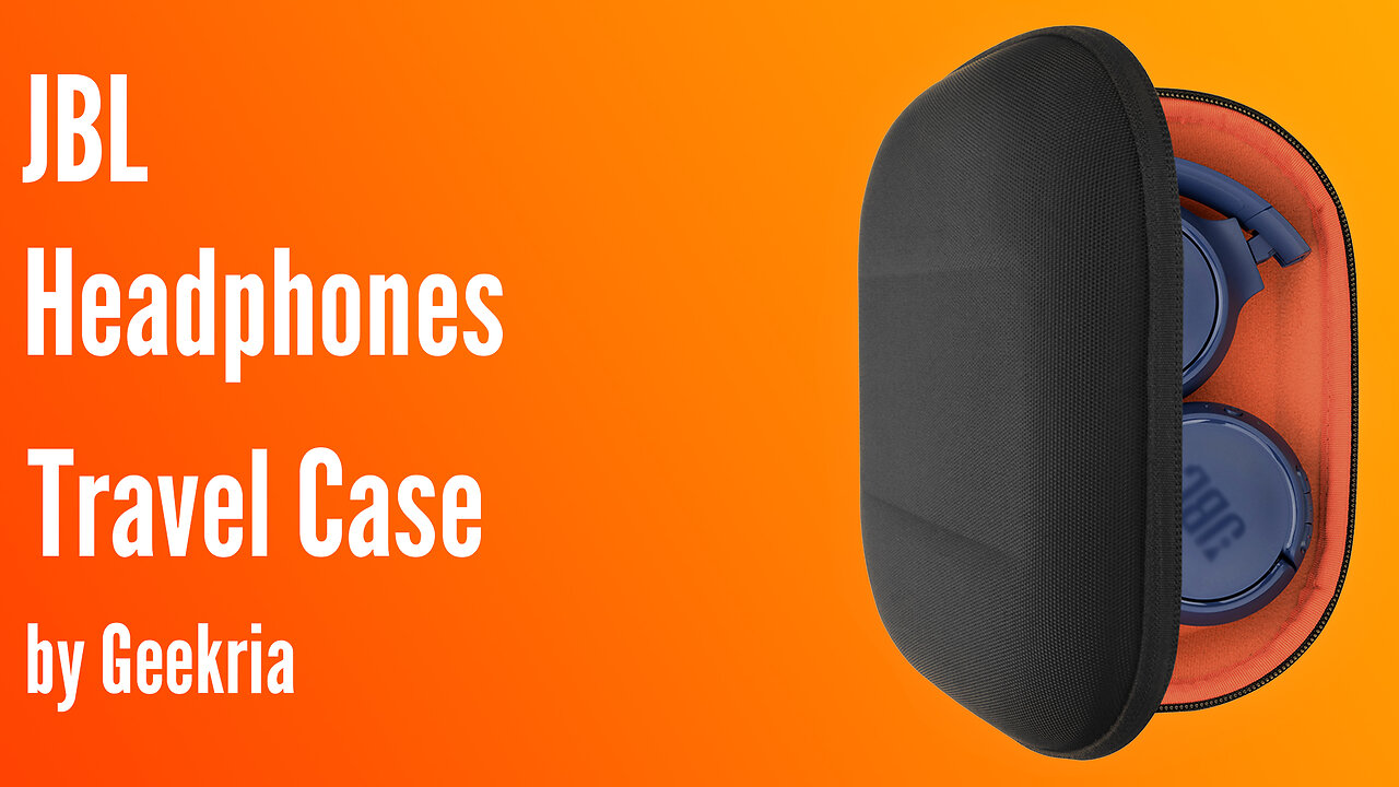 JBL On-Ear Headphones Travel Case, Hard Shell Headset Carrying Case | Geekria