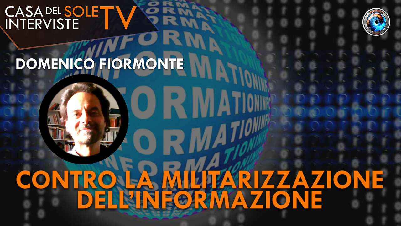 Domenico Fiormonte: contro la militarizzazione dell’informazione