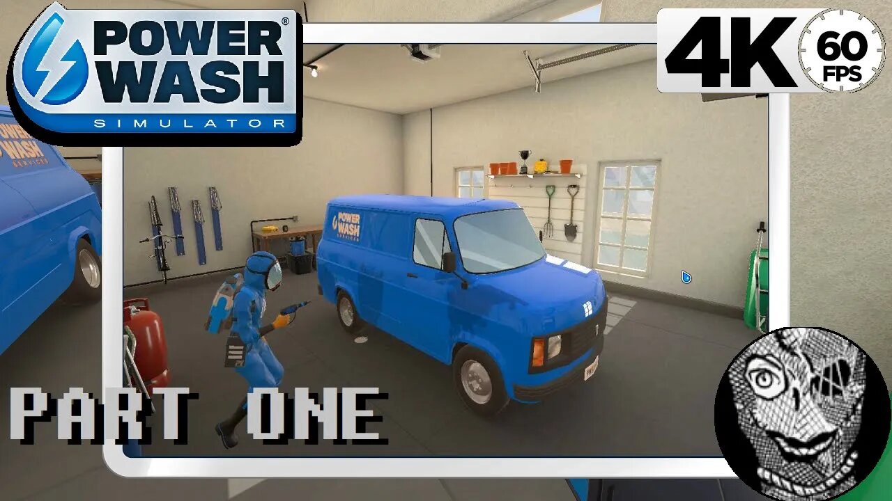 (PART 01) [Clean the Van] PowerWash Simulator 4k60