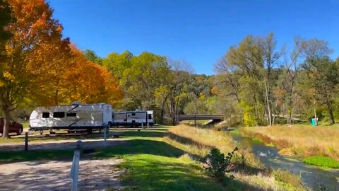 Camping//Hidden Bluff Resort-Spring Grove, Minnesota