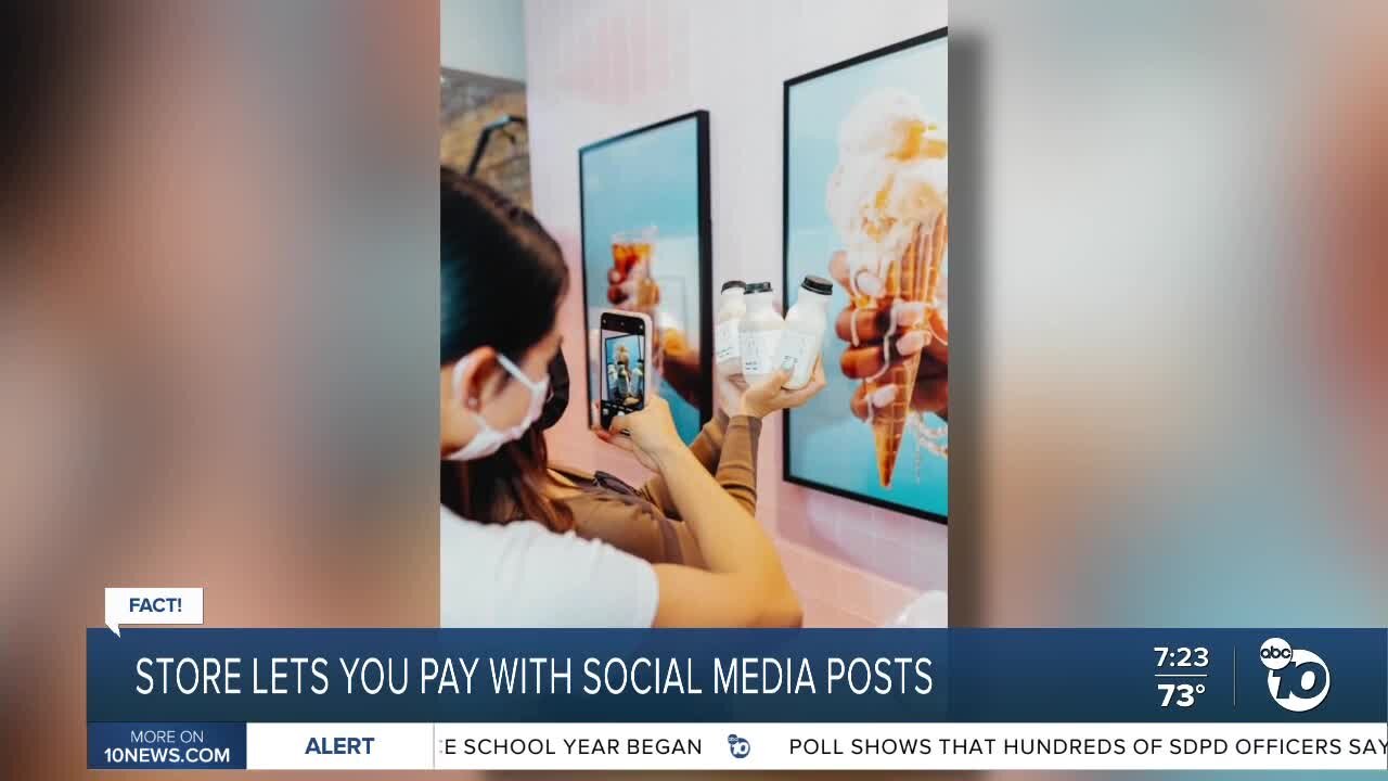 Fact or Fiction: Paying with social media posts