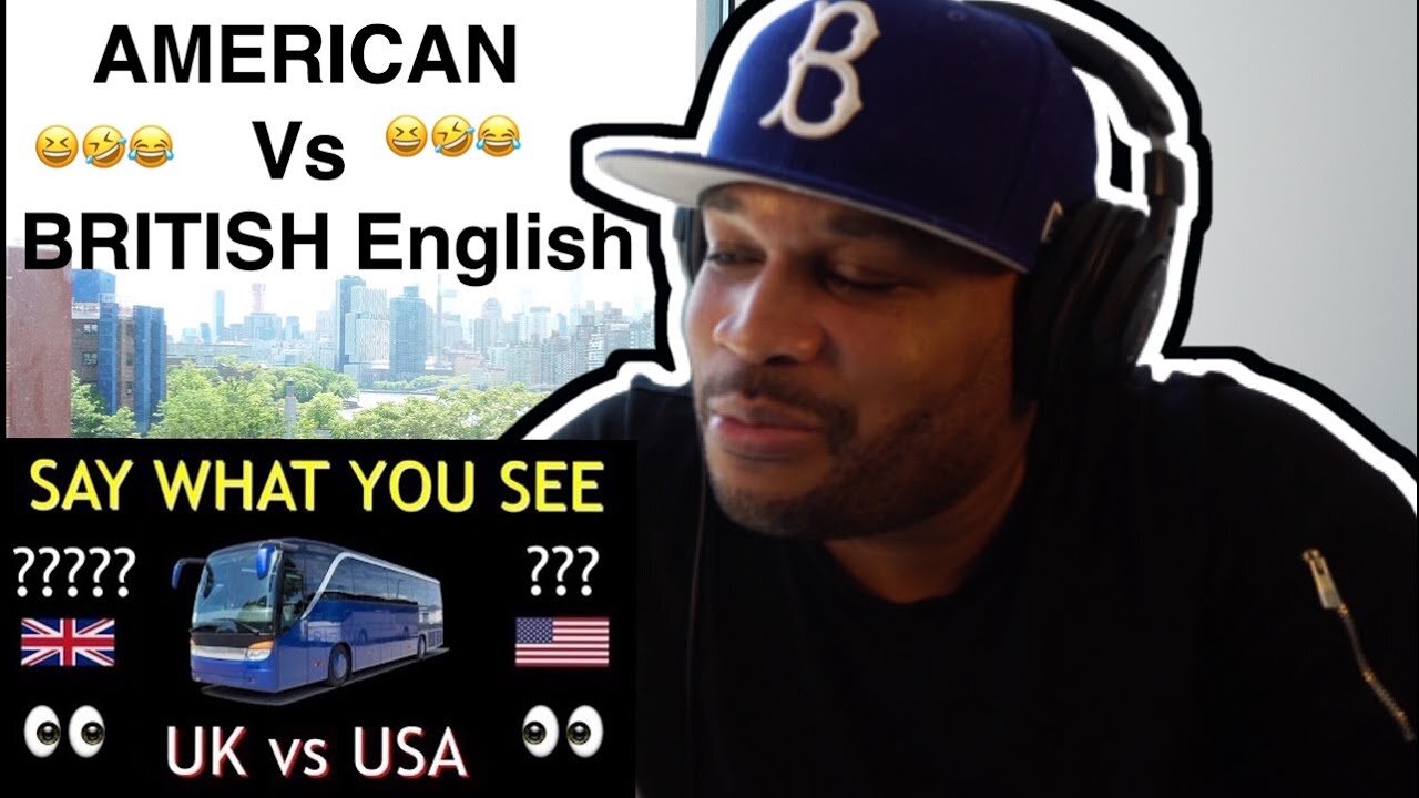 AMERICAN vs BRITISH English **50 DIFFERENCES** [Reaction]