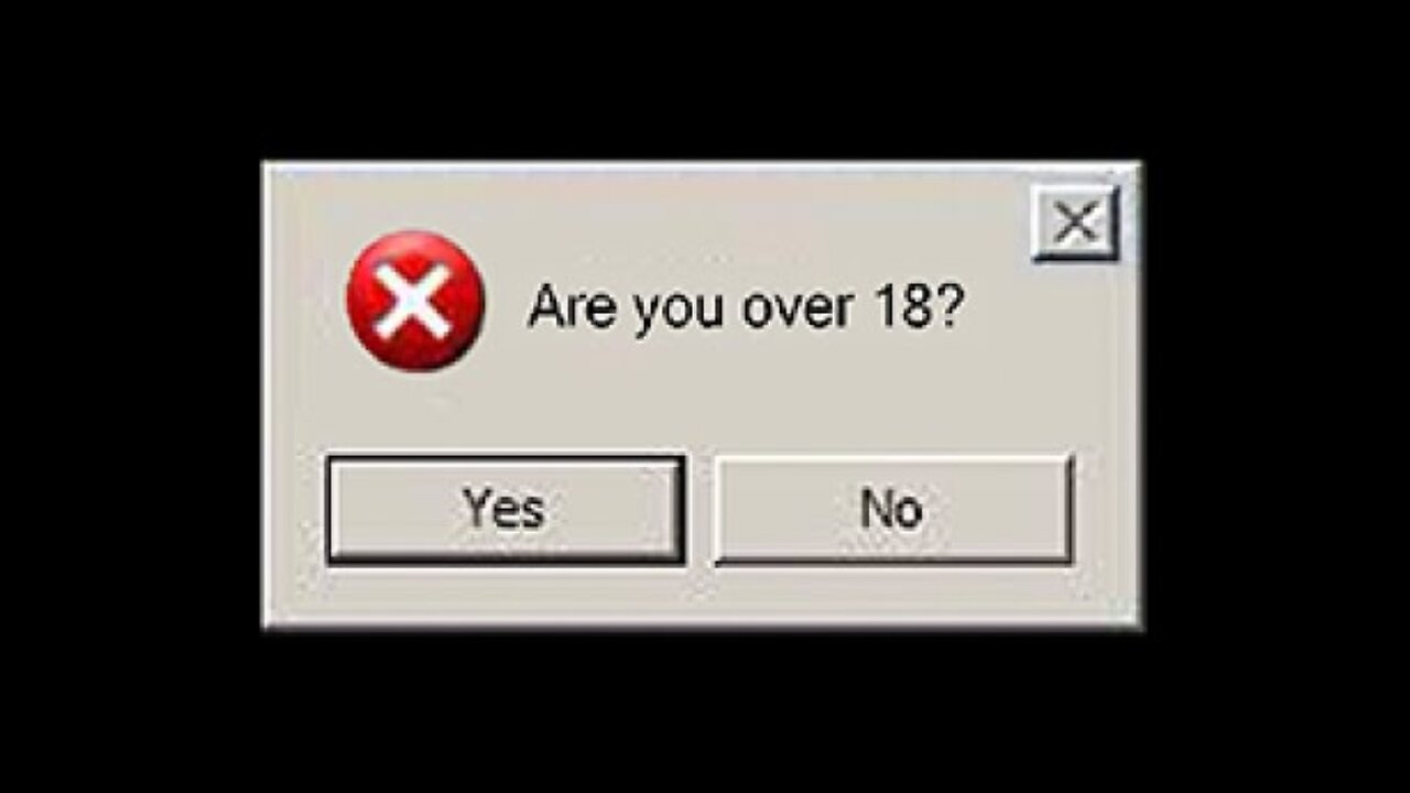 When you lie about your age....