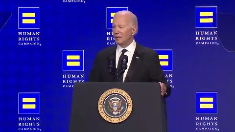 Biden Claims "A Person Can Be Married In The Morning," Then Thrown Out Of Restaurant For Being Gay