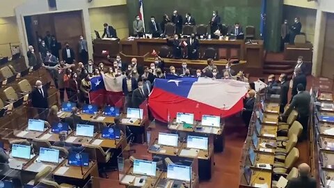 himno nacional #Chile #Congreso #Bandera