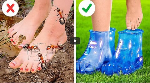 INCREDIBLE HACKS TO KEEP YOUR FEET NICE || Comfortable DIY Shoes