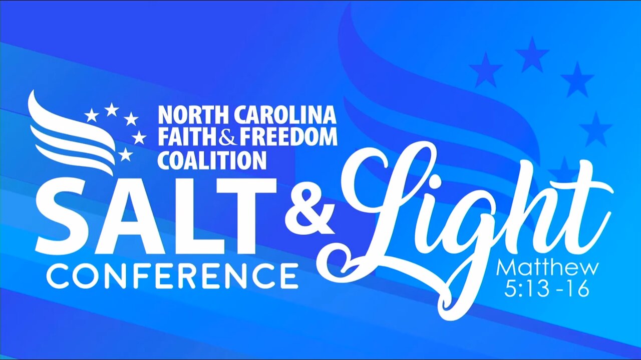 Bishop Patrick Wooden at the 2021 NC Faith & Freedom Salt & Light Conference