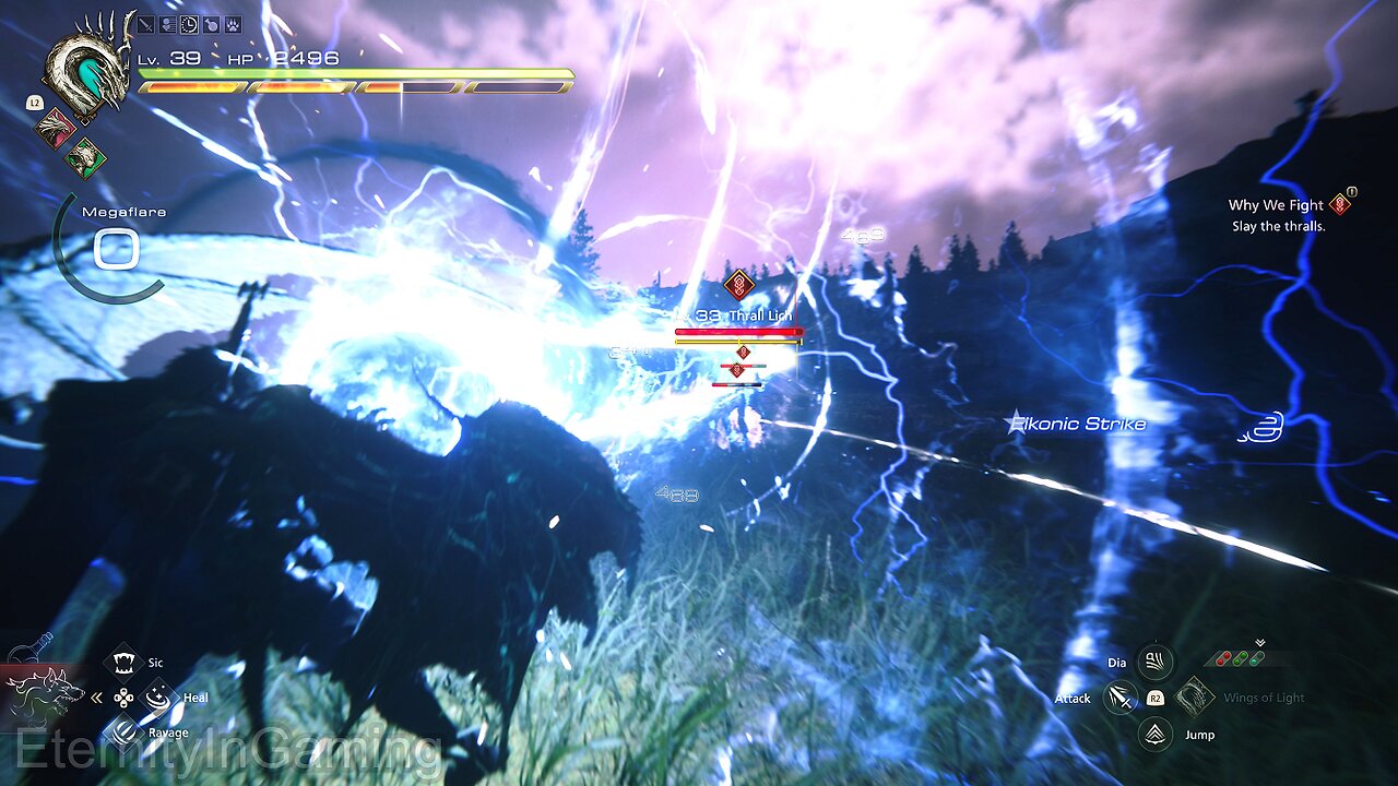 Final Fantasy 16 Megaflare & Gigaflare