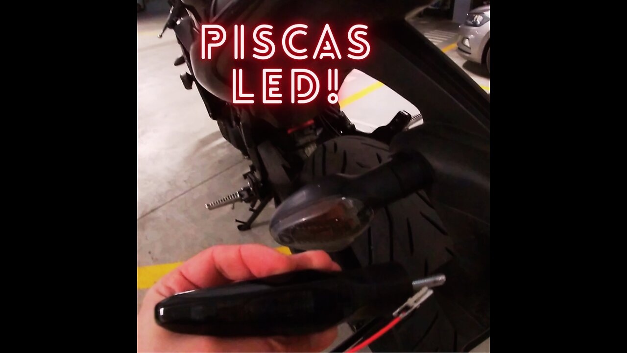 Montagem de piscas em LED CBR 600 F