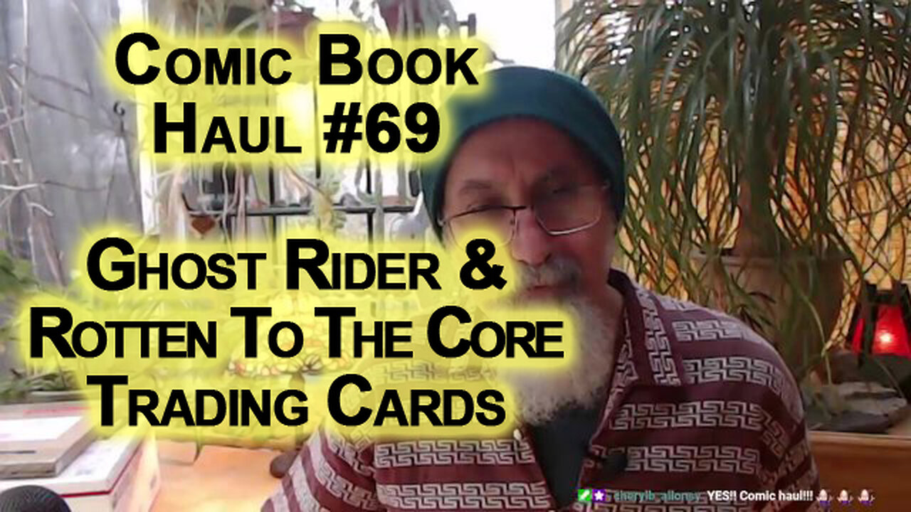 Comic Book Haul #69: Ghost Rider & Rotten To The Core Trading Cards, Donald Trump [ASMR]